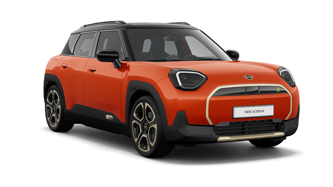 New all-electric MINI Aceman cut-out